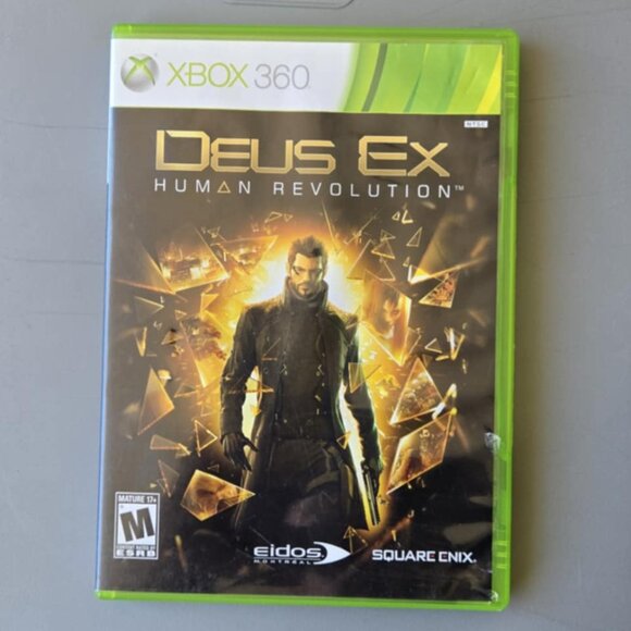 Deus Ex: Human Revolution – Xbox 360 Game (Complete) - Picture 1 of 3